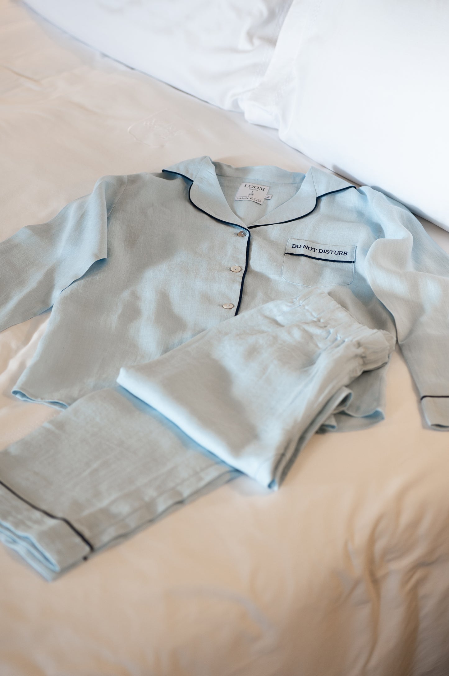 Loom Irish Linen x Cashel Palace Women’s Linen Pyjamas