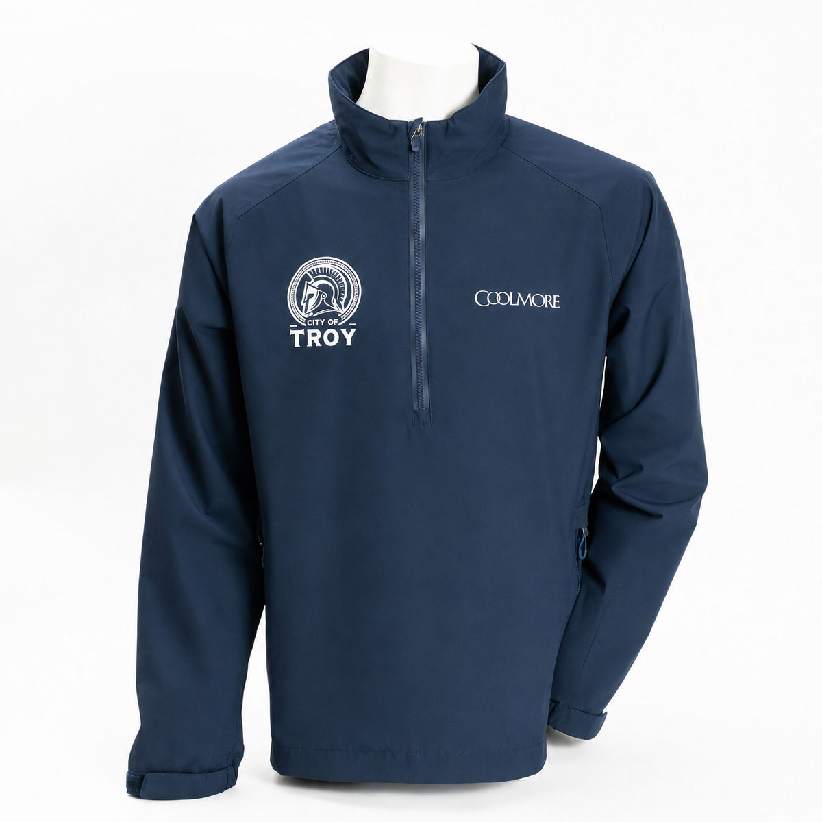 City of Troy Quarter Zip Jacket