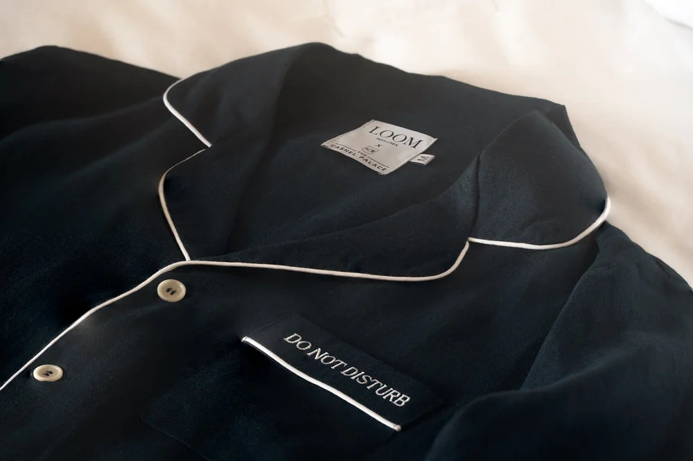 Loom Irish Linen x Cashel Palace Men’s Linen Pyjamas
